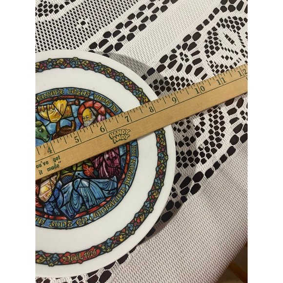 D'Arceau-Limoges, Noel Vitrail (Christmas Stained Glass), La Fuite En Egypte (Fl - Picture 3 of 5